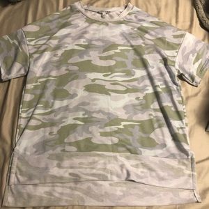 White Birch camo top